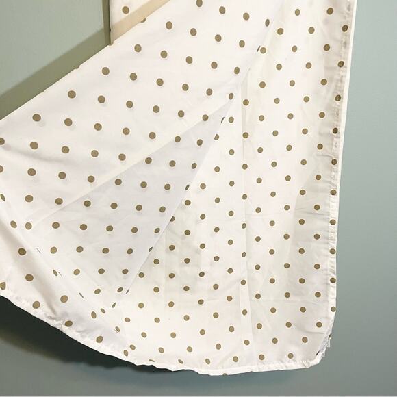 LC Lauren Conrad Metallic Dot Design Shower Curtain - Picture 11 of 12